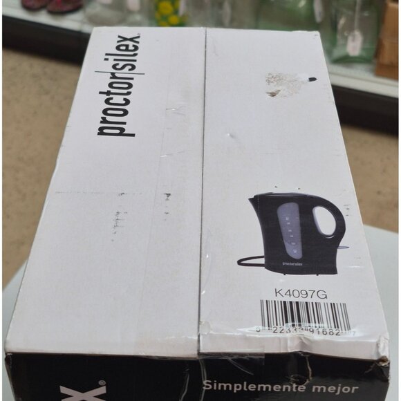 NEW Proctor Silex Electric Cordless Kettle 1.7L 1500W Auto Shutoff - Picture 7 of 9